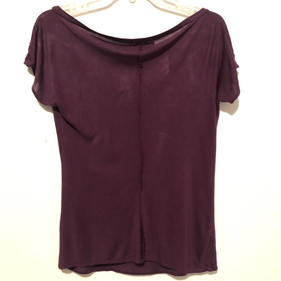 Cut-out Studded Shoulder Tee - Picture 5 of 5